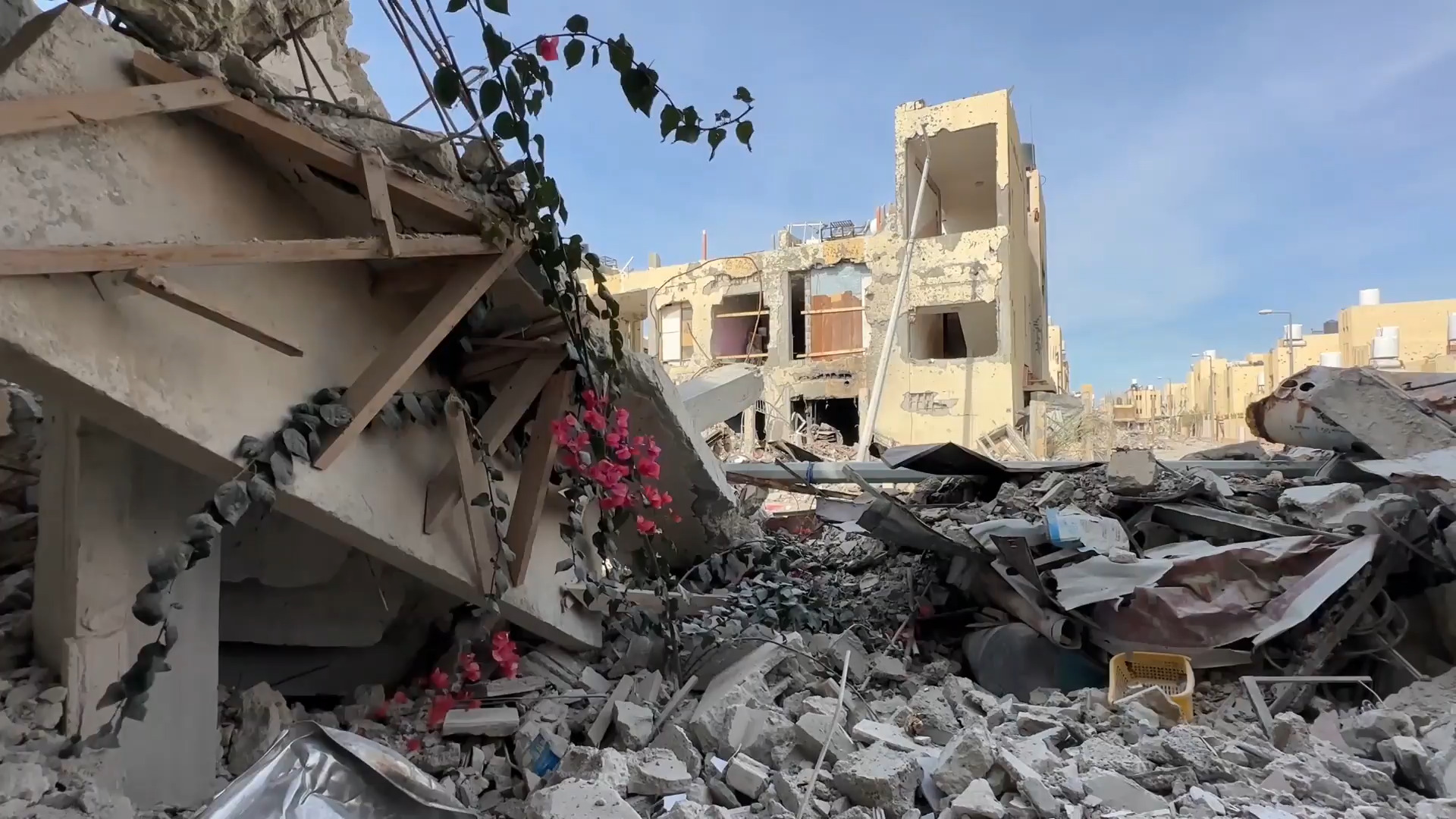 Another scene of devastation.