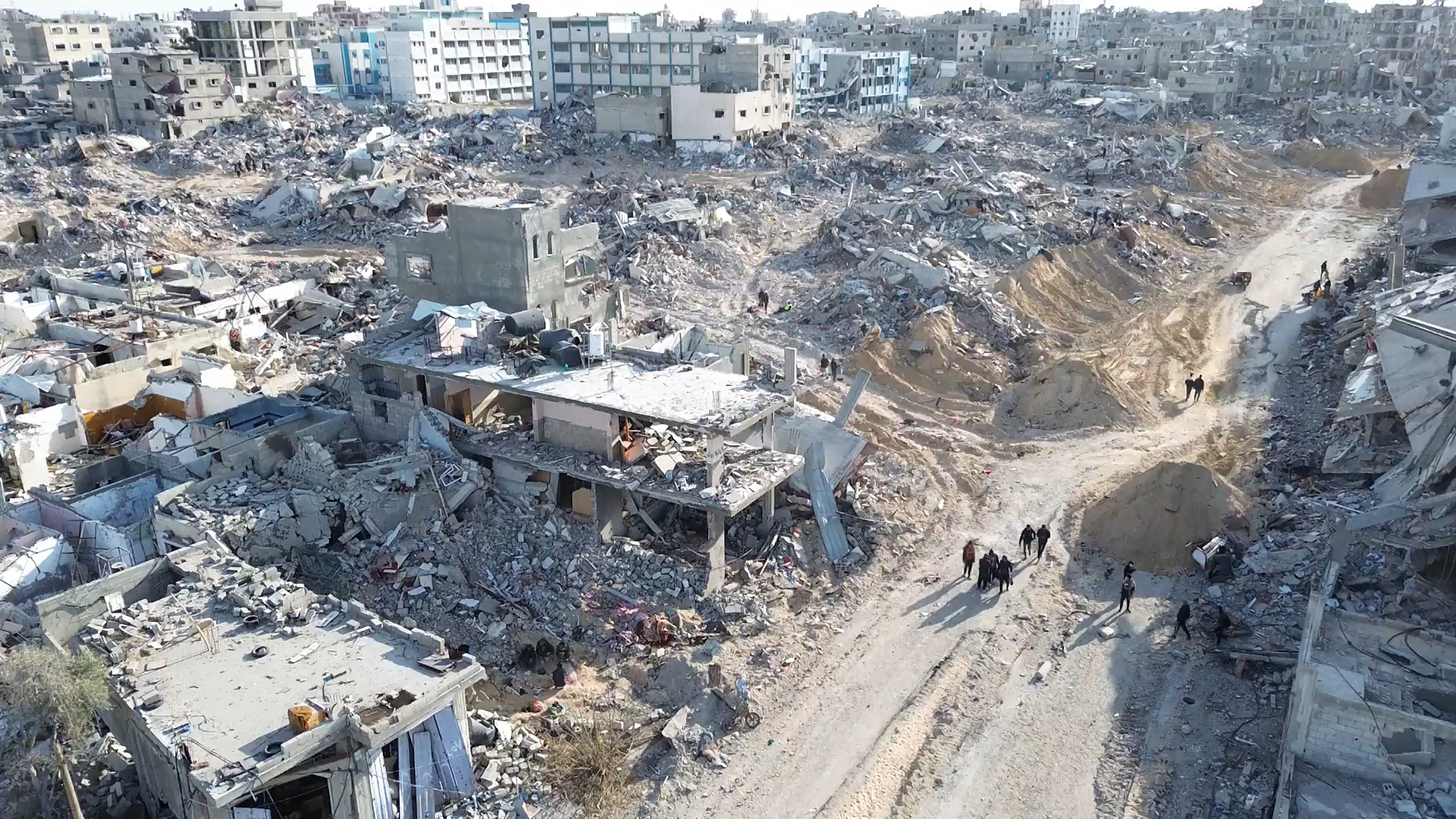 Scenes of devastation from Palestine